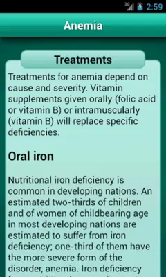 Diseases Dictionary - Medical android App screenshot 0