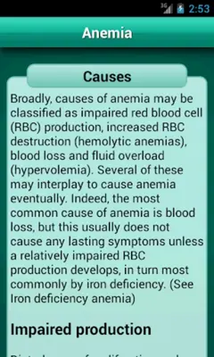 Diseases Dictionary - Medical android App screenshot 2