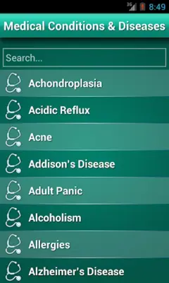 Diseases Dictionary - Medical android App screenshot 5